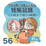 【56】妊娠記録編　入院まで残り9時間